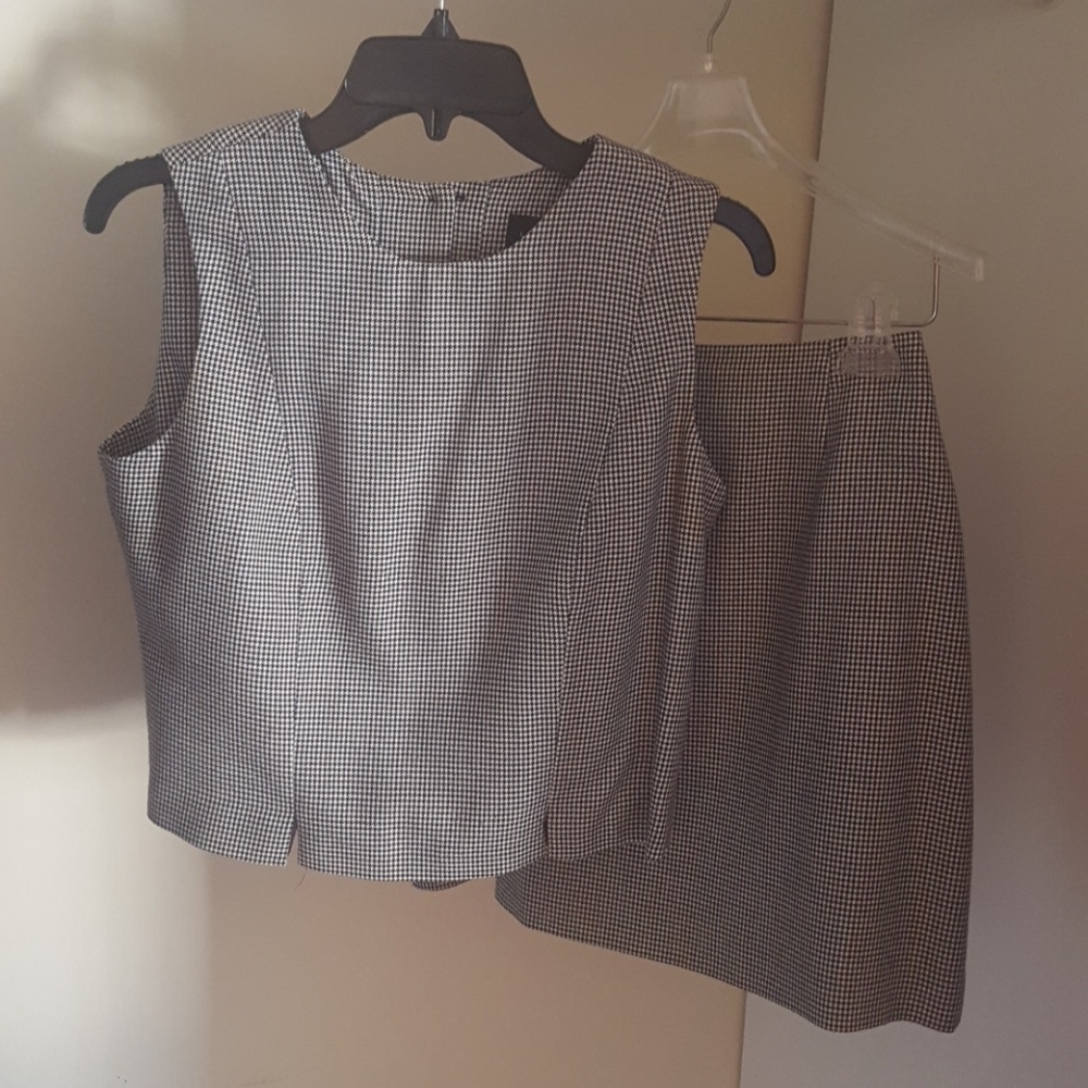 Top and skirt